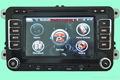 Car DVD Player for VW/SKODA, HD Digital Screen, GPS,DTV,RADIO 4