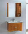 Oak bathroom furniture