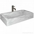 bathroom or kitchen granite sink marble basin travertine vessel