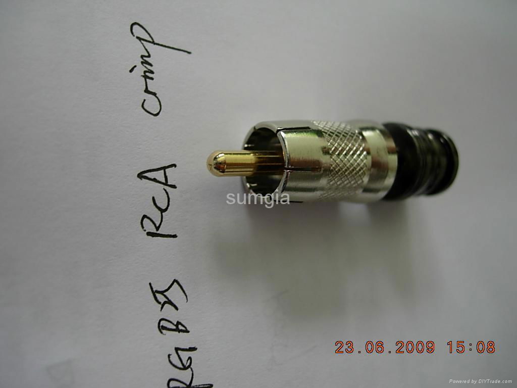 RG59 RCA connector 3