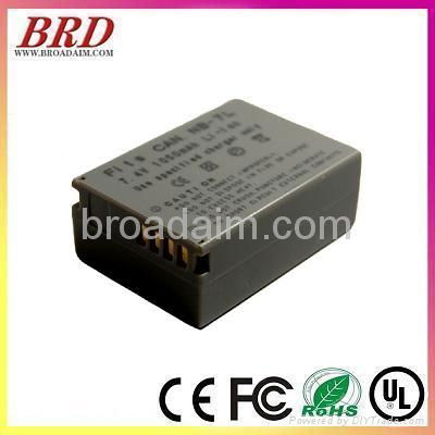 High quality For Canon Nb-7L replacement camera battery 2