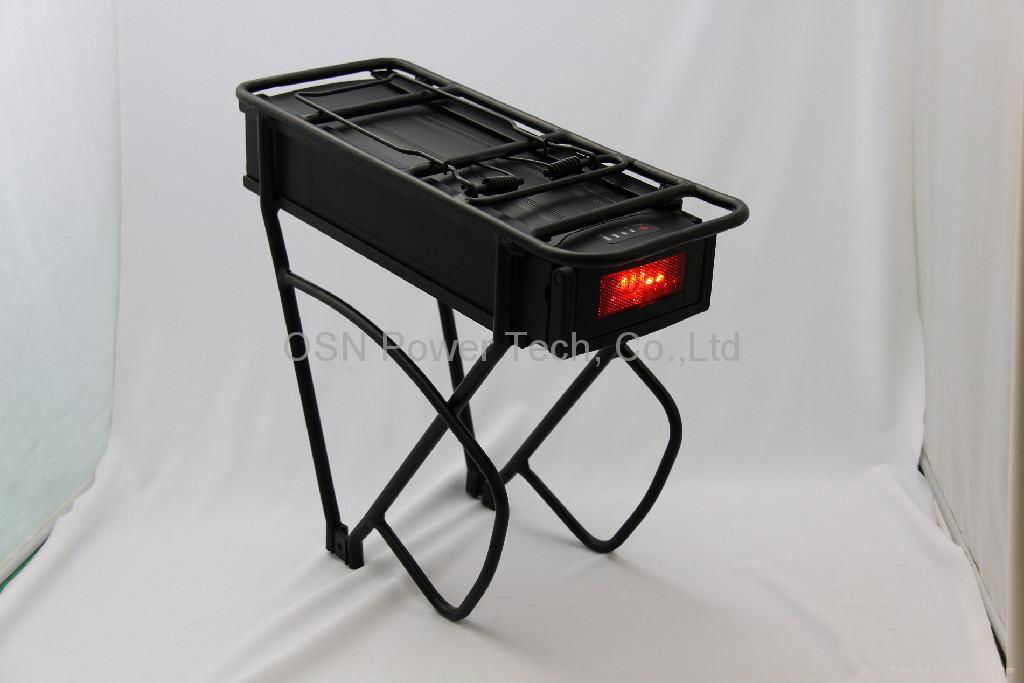 LiFePO4 Electric Bicycle Battery Pack 36V 10Ah 3