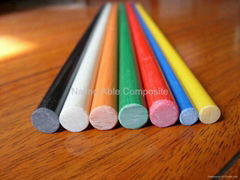 High strength round solid durable FRP rod, Fiberglass rod