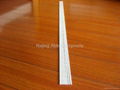 solid round white FRP curtain rod Fiberglass curtain rod