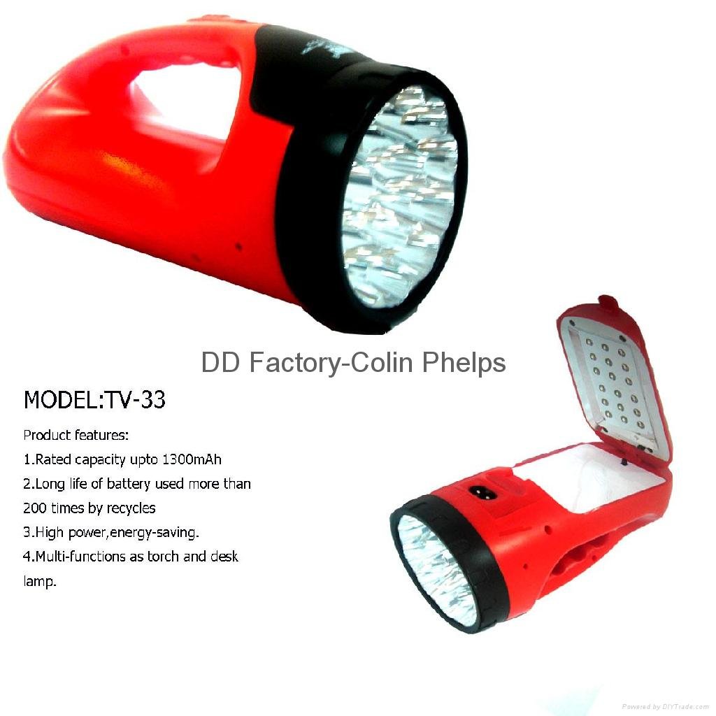 Rechargeable Led Torch and Lamp