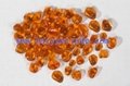 irregular  color  glass beads