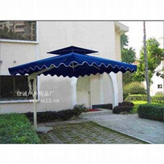 Aluminum side column umbrella