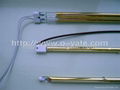 gold coated infrared halogen heating tube/lamp 3