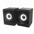 sell 2.0 wooden speakers