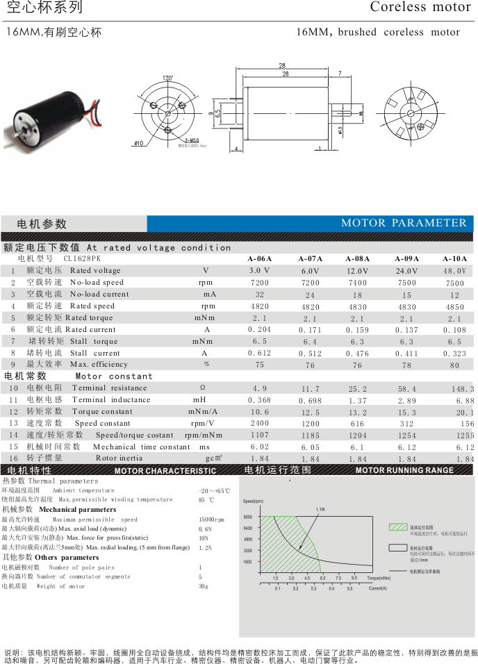 Coreless Motor 2