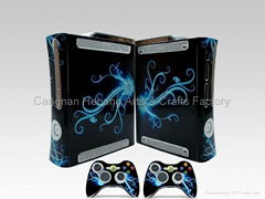 xbox360 skin decal stickers various design print according to customer' s pictur