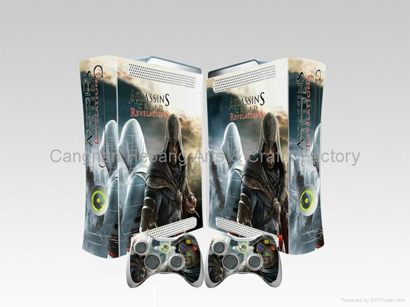 xbox360 skin decal stickers various design print according to customer' s pictur 2