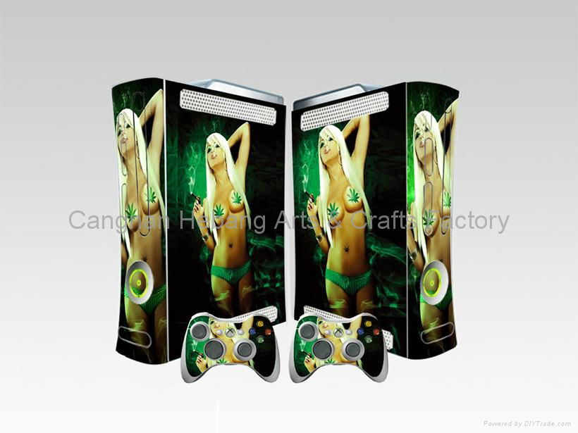 xbox360 skin decal stickers various design print according to customer' s pictur 3