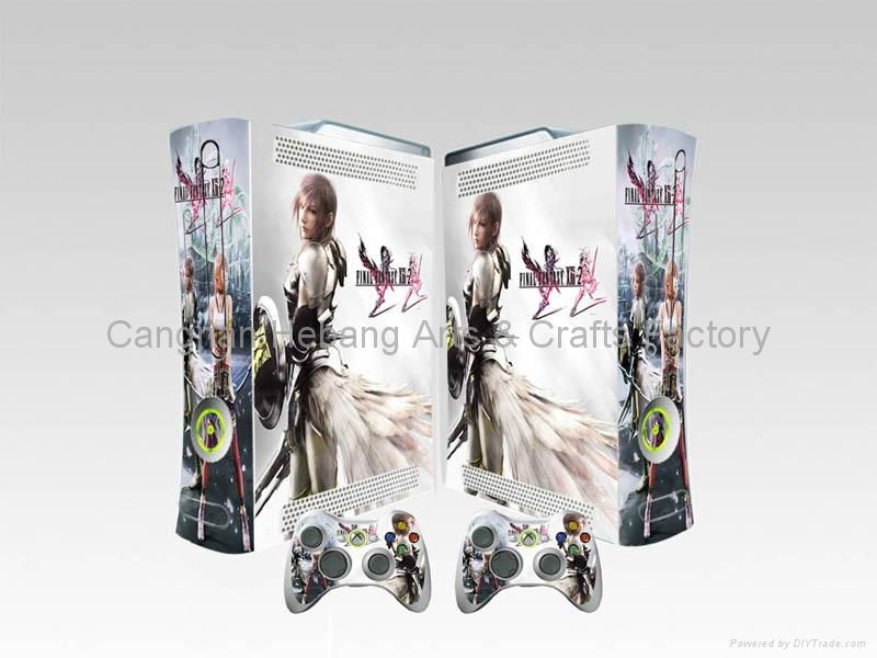 Vinyl xbox360 skin decal stickers various design