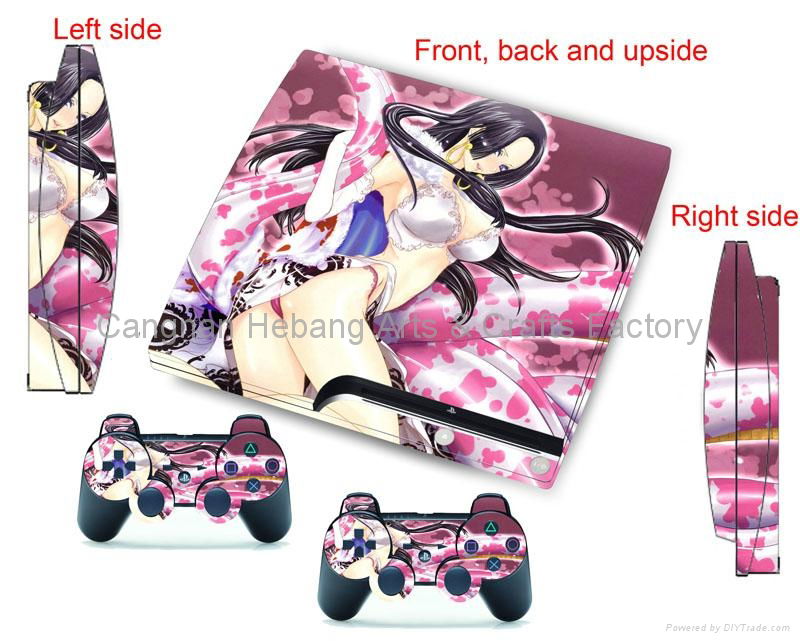 ps3 slim skin sticker vinyl 3