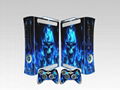 xbox360 skin sticker with two controller skins 1