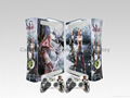 xbox360 skin sticker with two controller skins 5