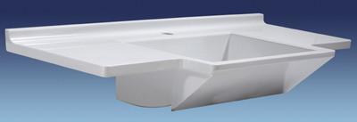 100% acrylic solid cabinet sinks 2