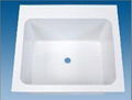 100% acrylic solid cabinet sinks 4