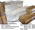 OPP clear transparent film of sheets 