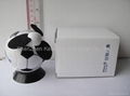 football mini desk fan 5