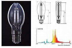 dual arc tube high pressure HID sodium lamps