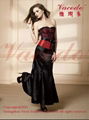 contrast color corset and lingerie wear  3