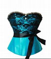 contrast color corset and lingerie wear  5