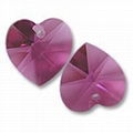 6202 crystal Heart Beads