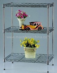 metal display shelf