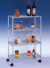 metal shelving