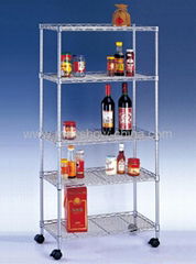 metal shelf