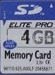 4GB SD(SDHC) card ,100%new,class 4