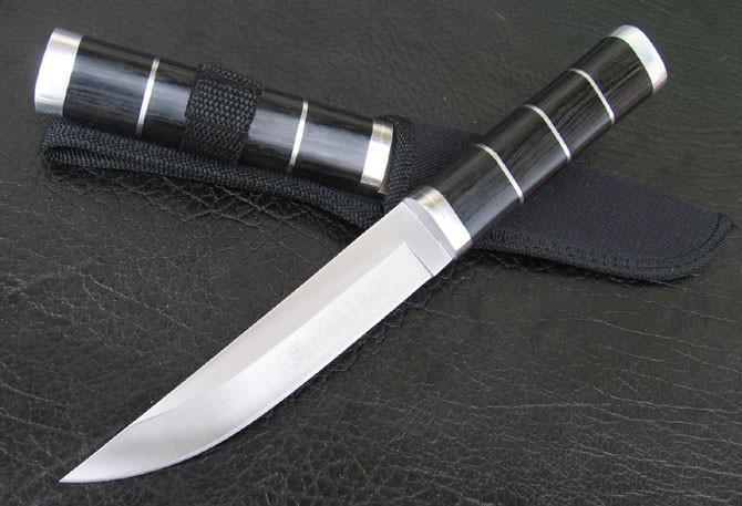 440Steel hunting knife with 25.5cm whole length