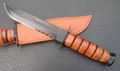 420steel electrophorese blade hunting knife 1