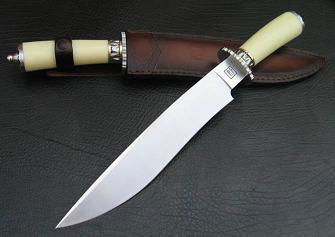 420J2 Steel hunting knife with colophony crafts  handle