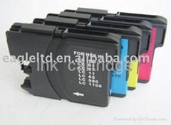 Compatible ink cartridge for Brother LC38/61/65/67/68/980/990/1100/16/11