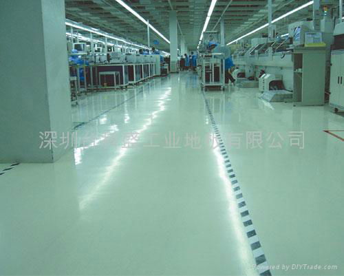 深圳厂家环氧树脂防静电地板