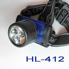 3LEDs Focused Headlamp(HL-412)