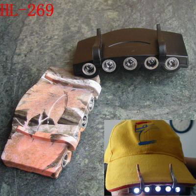 5LEDs Light for Hat(HL-269)