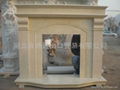 Marble fireplace