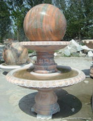 Sphere ball fountain