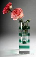 crystal vase