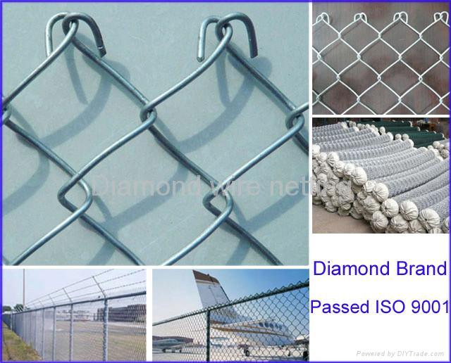 Chain link fence 