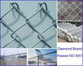 Chain link fence