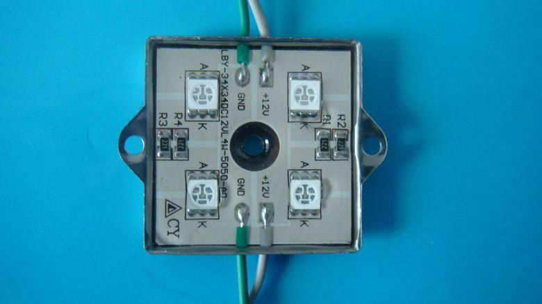 4-leds Square Waterproof Led Module      2