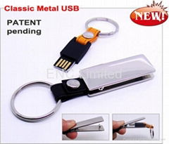 Exclusive leather USB flash dive (memory