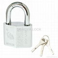 square iron padlock 2