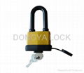 waterproof laminated padlock