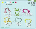 double color cat silly bandz